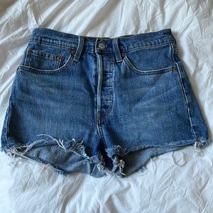 Levi’s 501 High Waisted Shorts